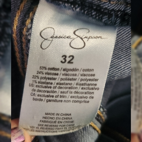 Jessica Simpson Super Skinny Jeans Sz 32 - Picture 8 of 8